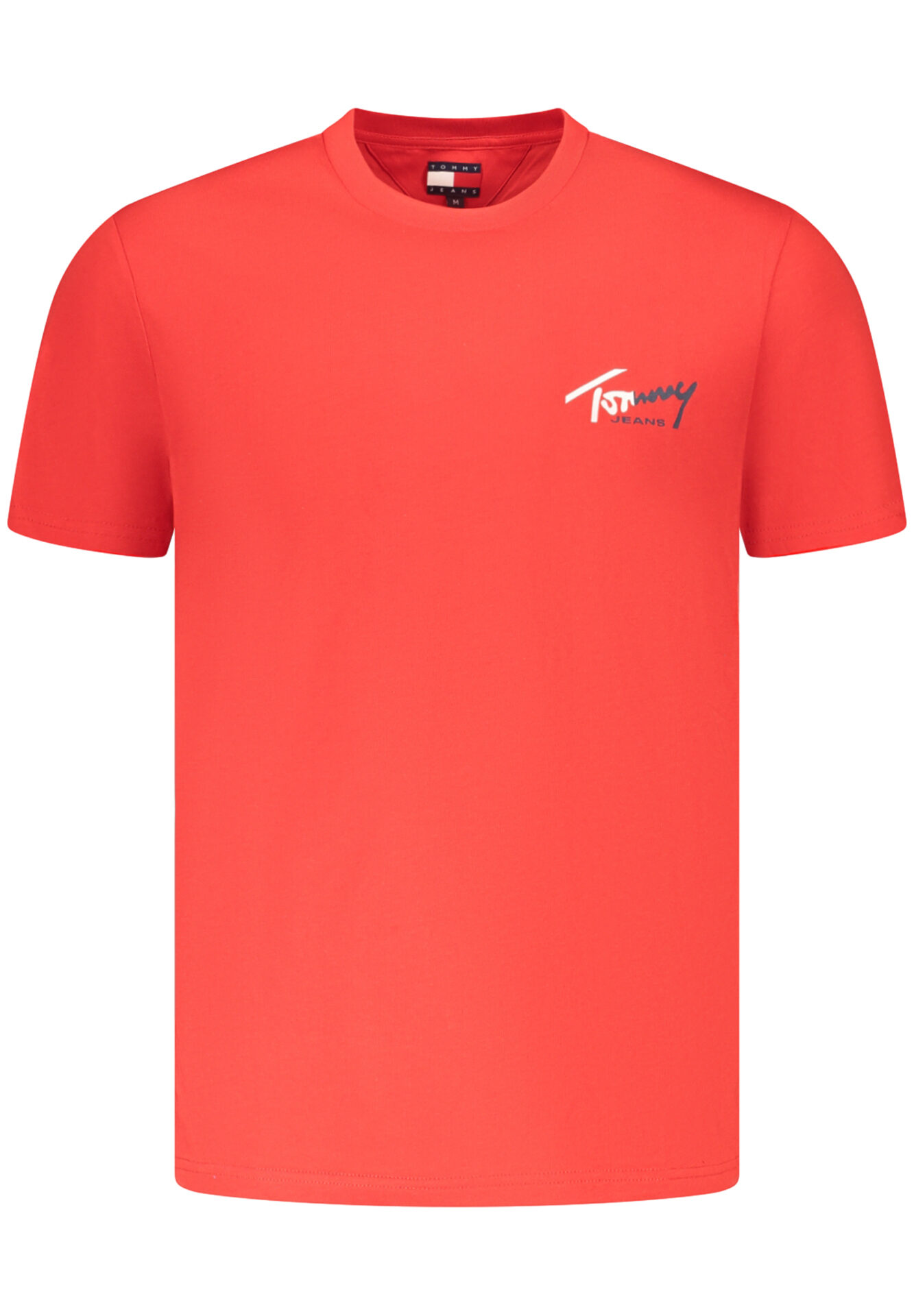TOMMY HILFIGER MEN'S SHORT-SLEEVED T-SHIRT, RED