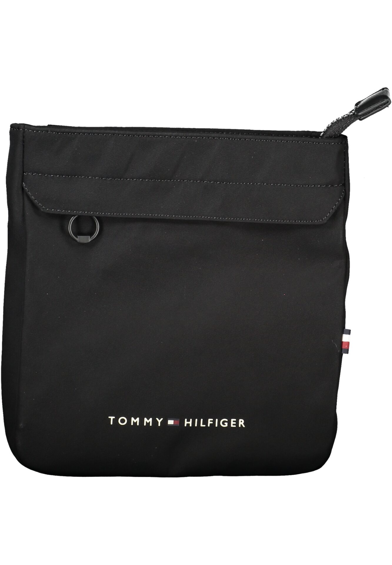 TOMMY HILFIGER MEN'S BLACK SHOULDER BAG