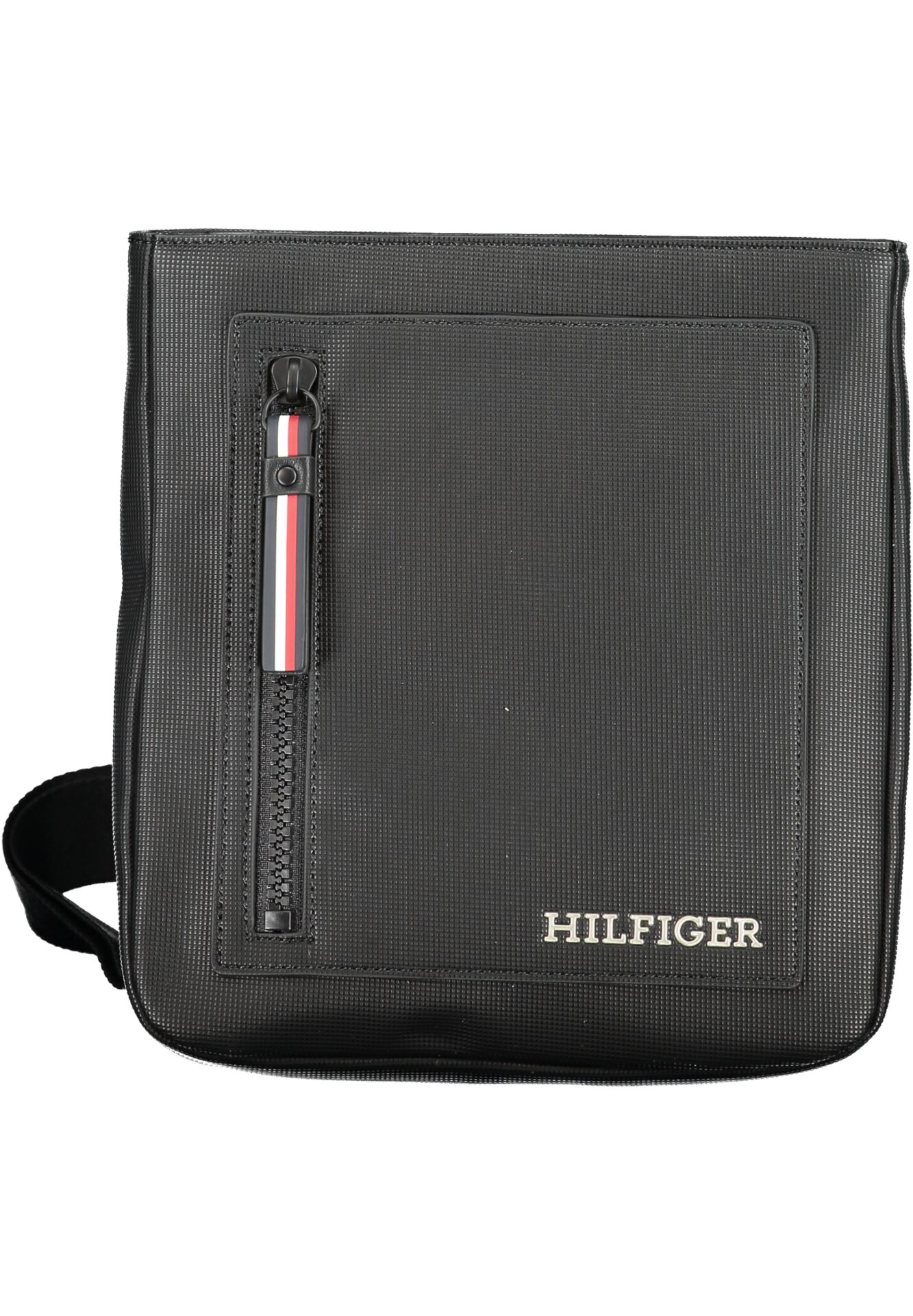 TOMMY HILFIGER MEN'S BLACK SHOULDER BAG