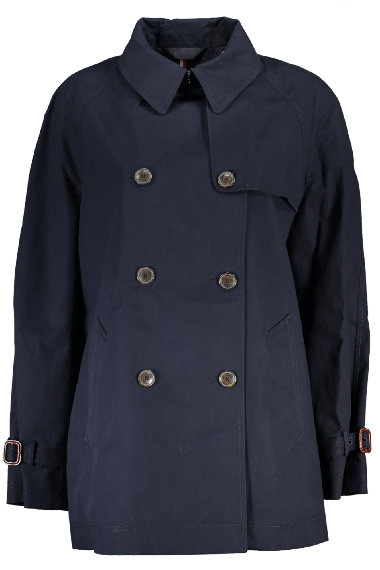 TOMMY HILFIGER WOMEN'S BLUE TRENCH COAT TOMMY HILFIGER WOMEN'S BLUE TRENCH COAT