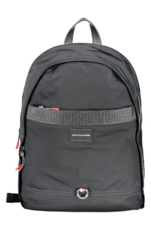 TOMMY HILFIGER MEN'S BLACK BACKPACK
