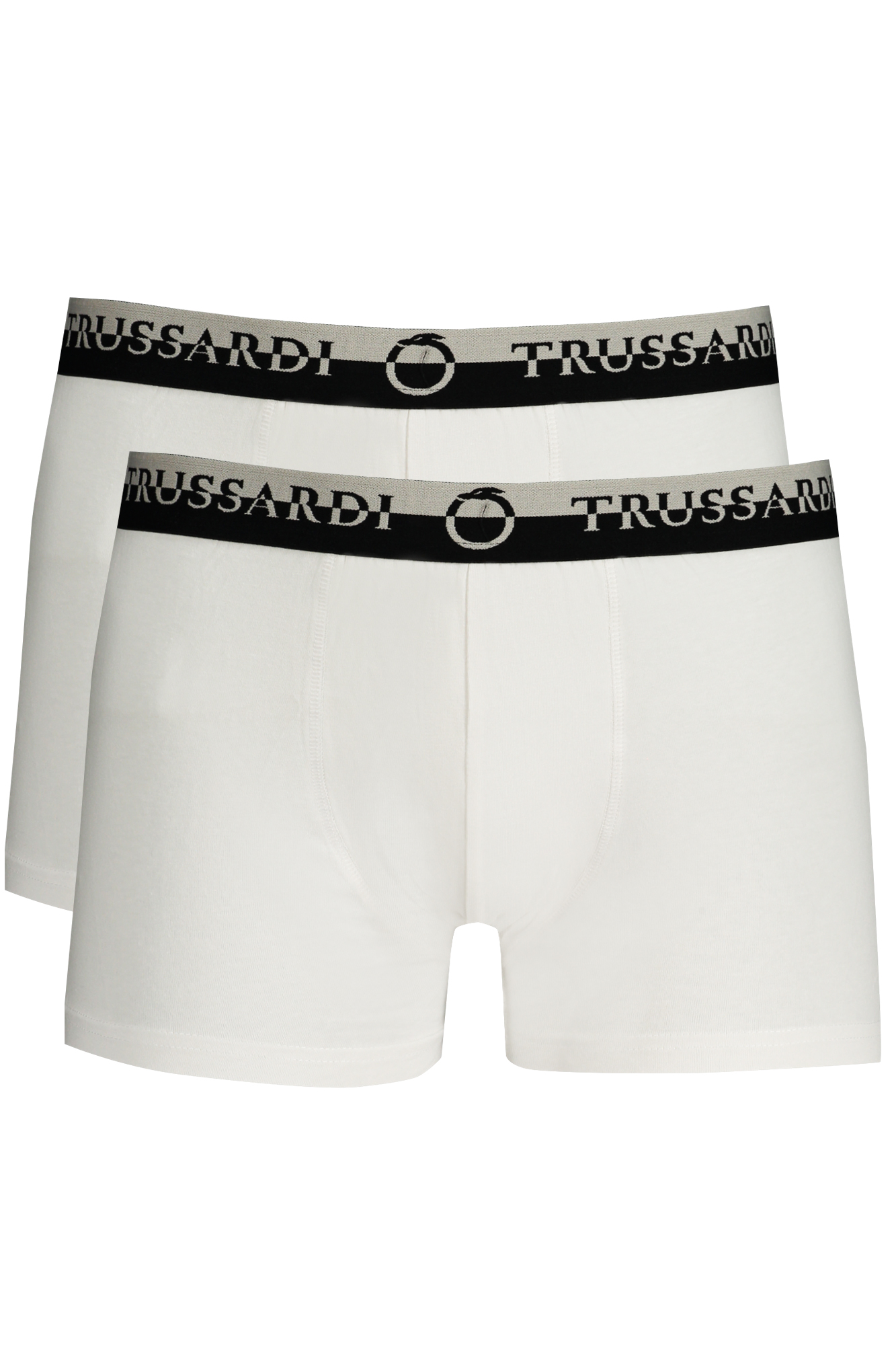 TRUSSARDI baltos vyriškos glaudės-šortai TRUSSARDI baltos vyriškos glaudės-šortai