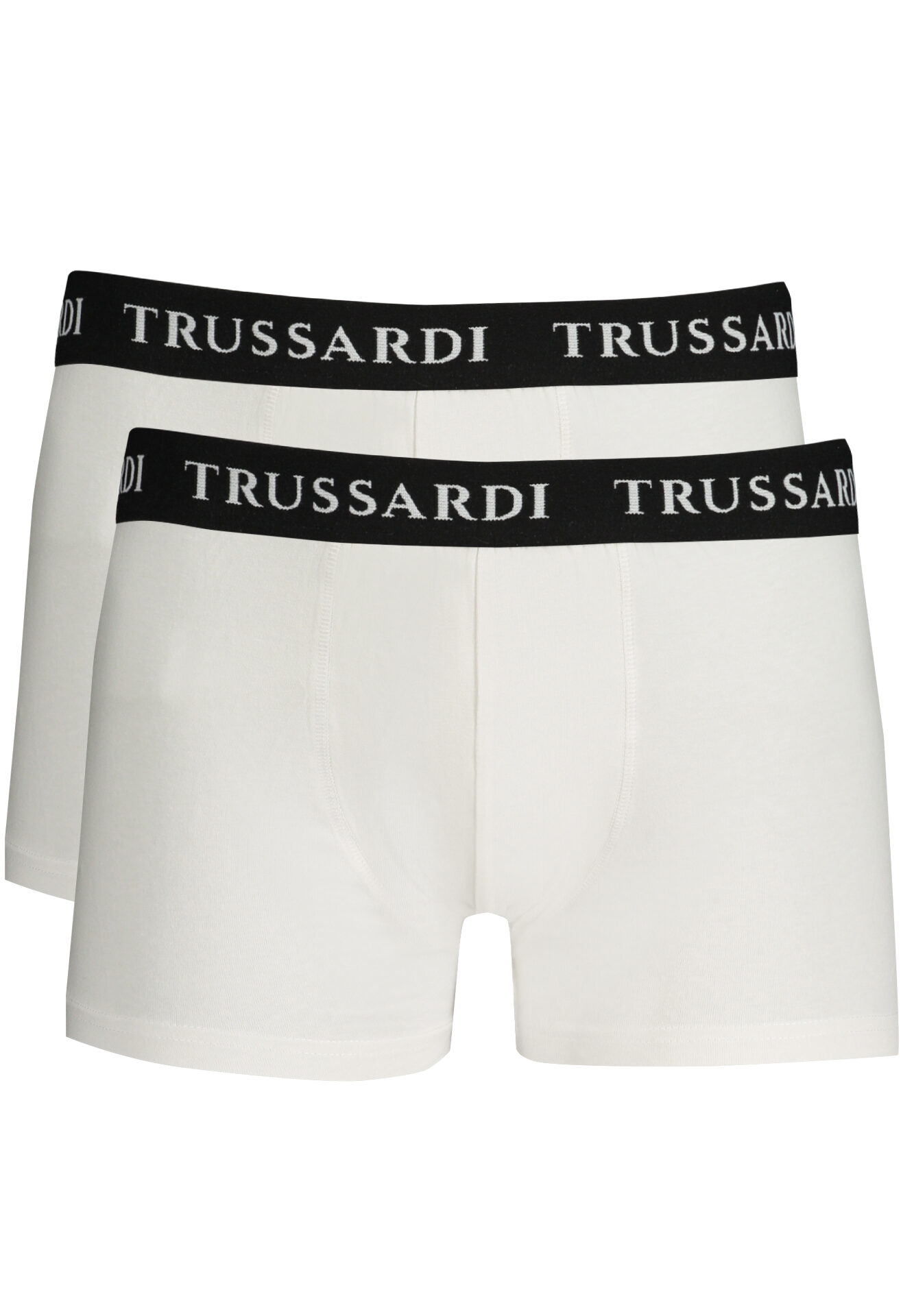 TRUSSARDI MEN'S WHITE BOXER