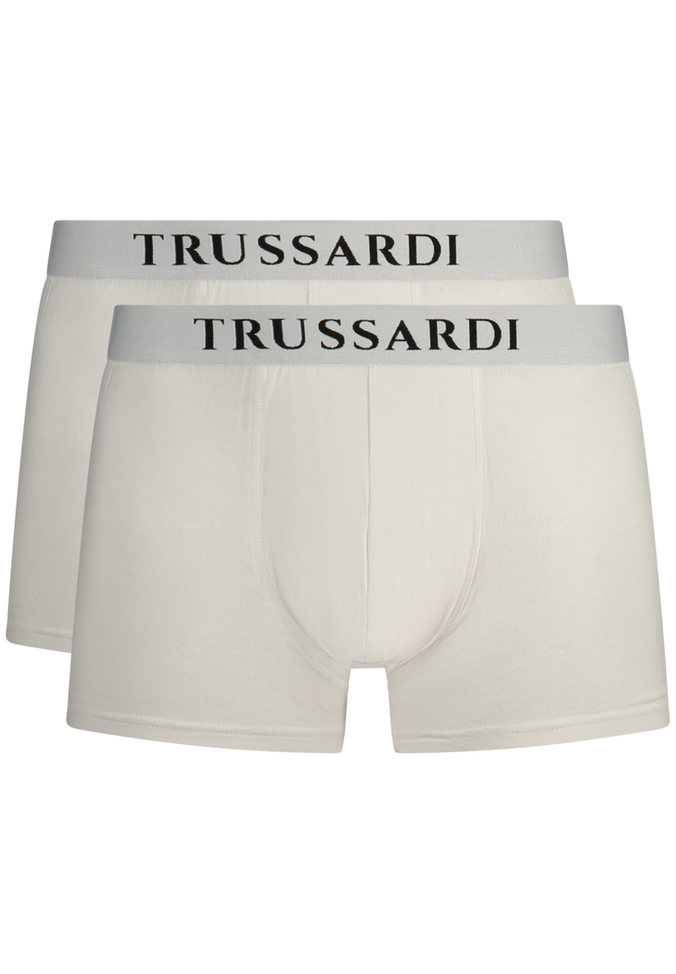 TRUSSARDI MEN'S WHITE BOXER