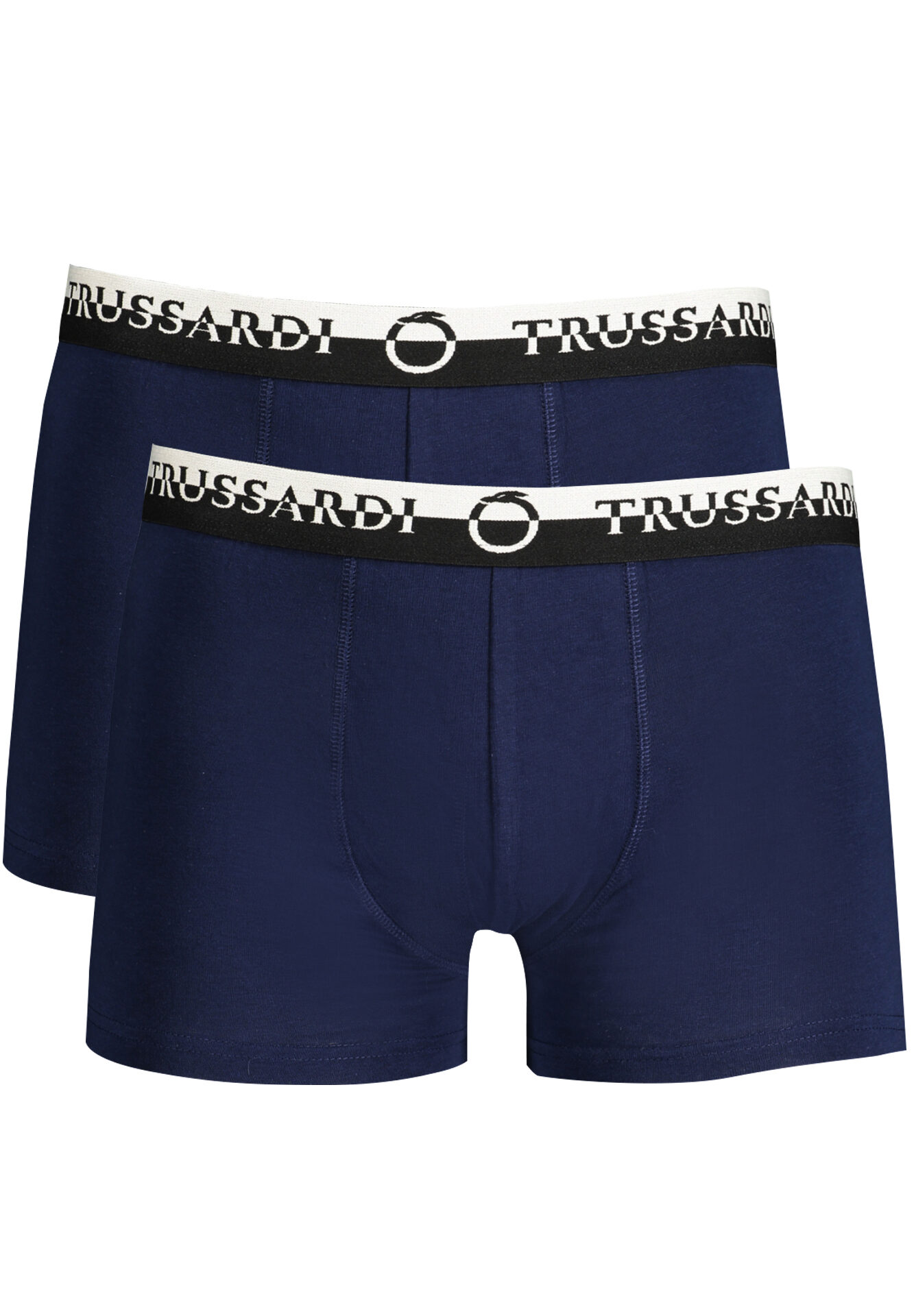 TRUSSARDI MEN'S BLUE BOXER