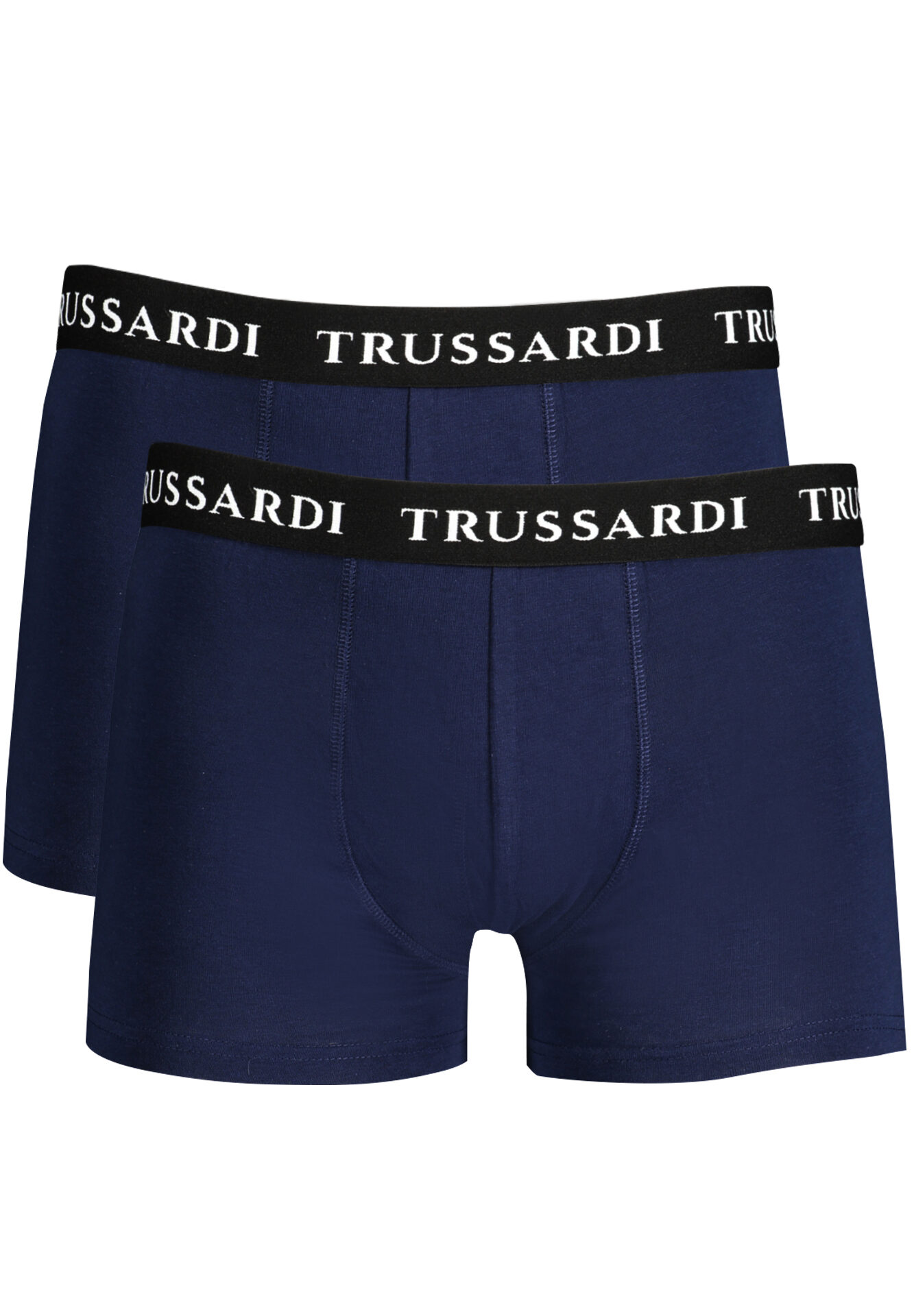 TRUSSARDI MEN'S BLUE BOXER