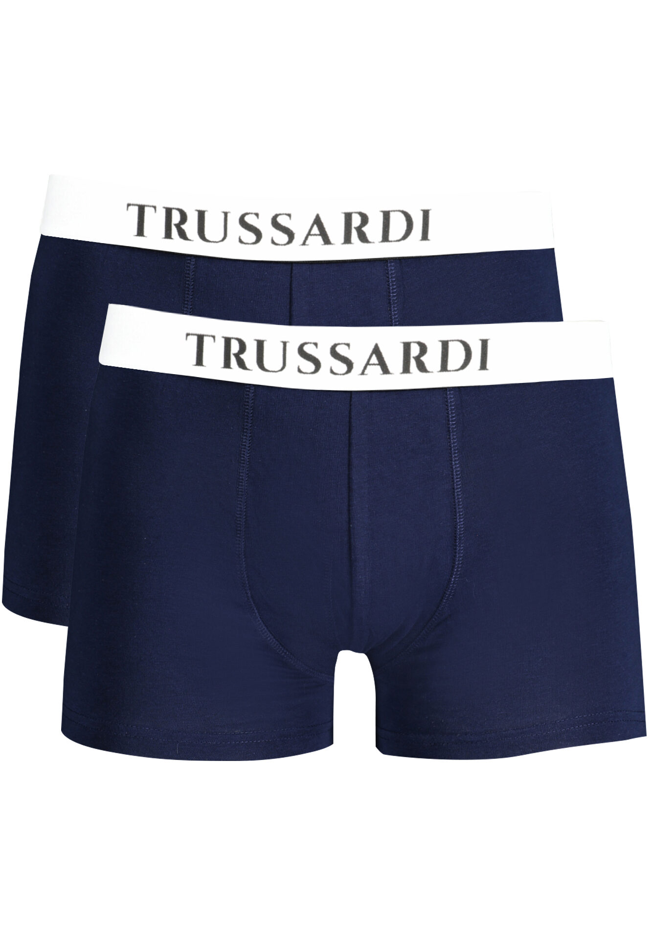TRUSSARDI MEN'S BLUE BOXER
