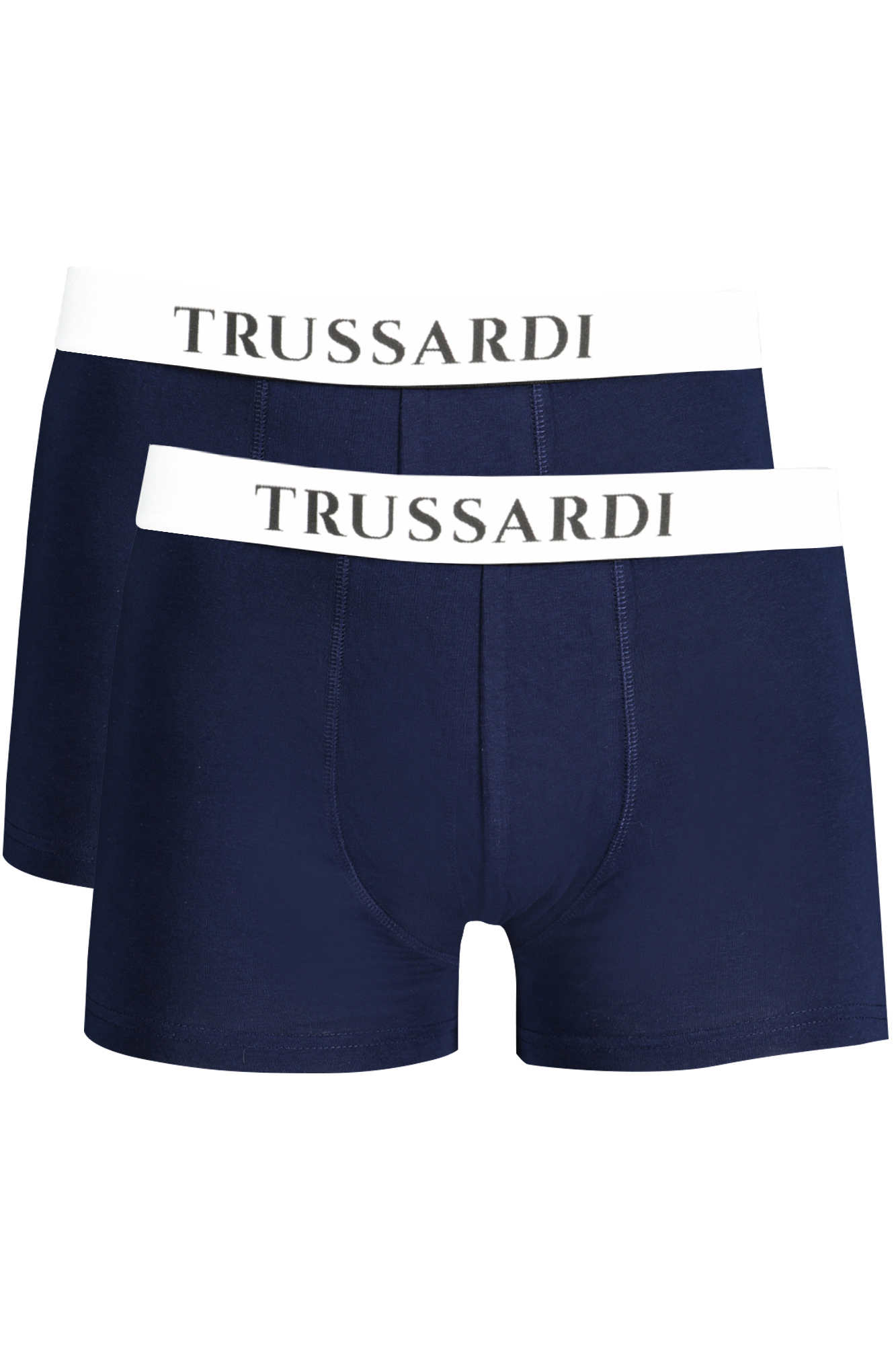 TRUSSARDI mėlynos vyriškos glaudės-šortai TRUSSARDI mėlynos vyriškos glaudės-šortai