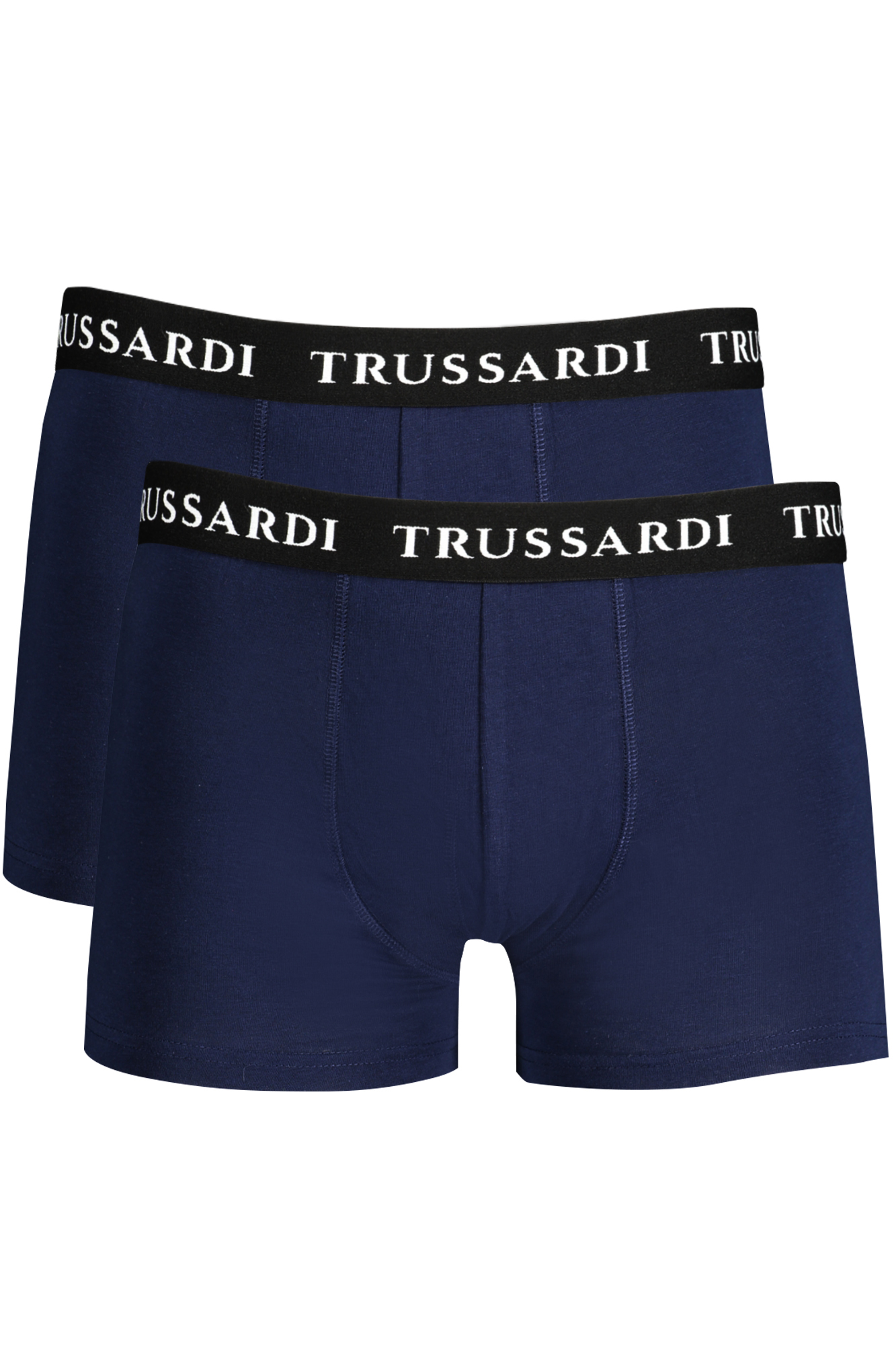 TRUSSARDI mėlynos vyriškos glaudės-šortai TRUSSARDI mėlynos vyriškos glaudės-šortai