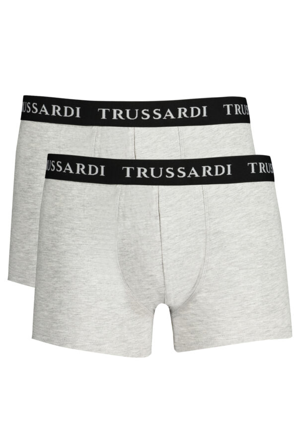 TRUSSARDI pilkos vyriškos glaudės-šortai