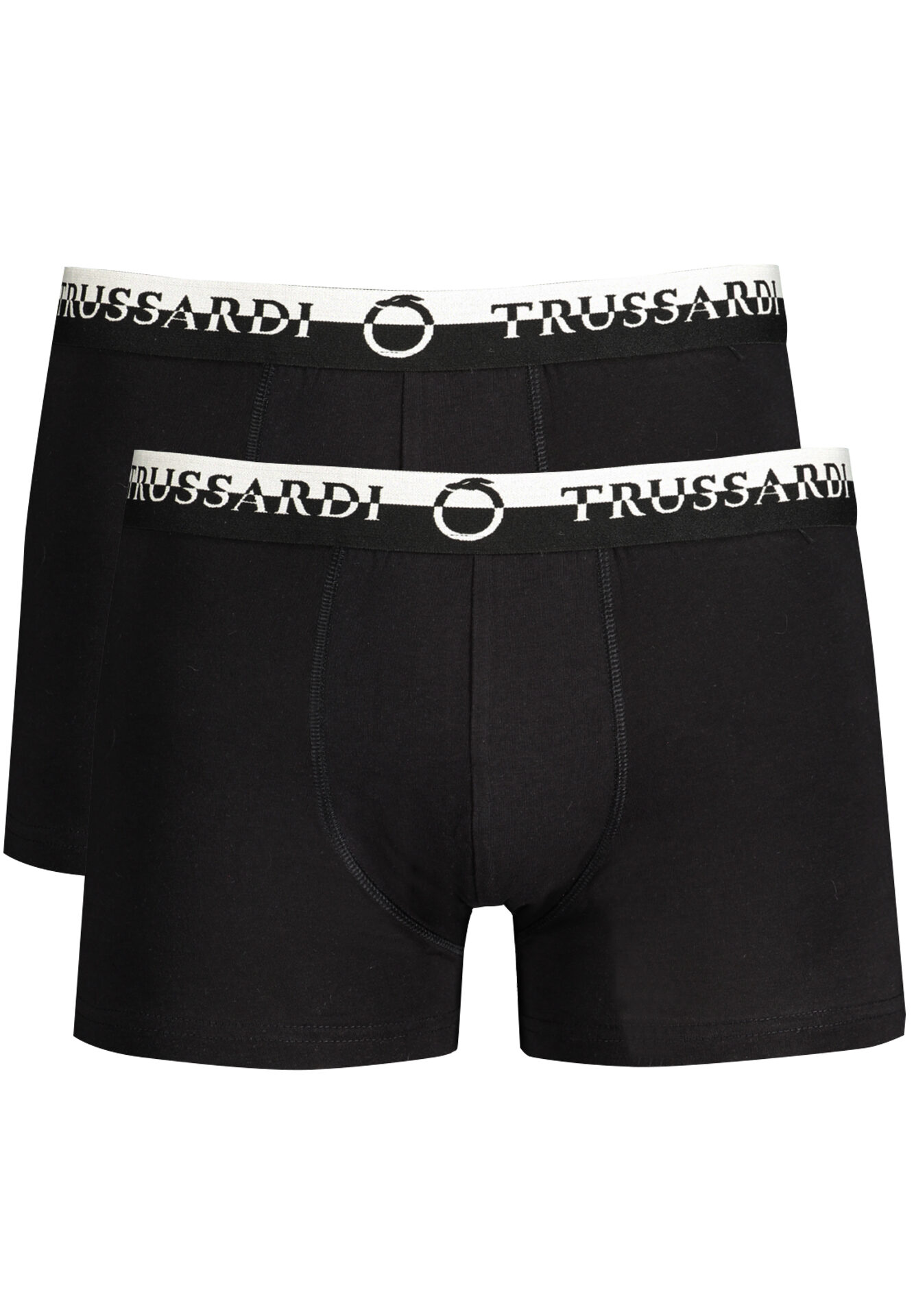 TRUSSARDI MEN'S BLACK BOXER