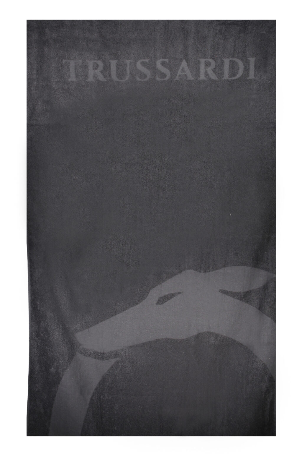 trussardijeanstelomareuomonero_1 TRUSSARDI JEANS juodas vyriškas paplūdimio rankšluostis