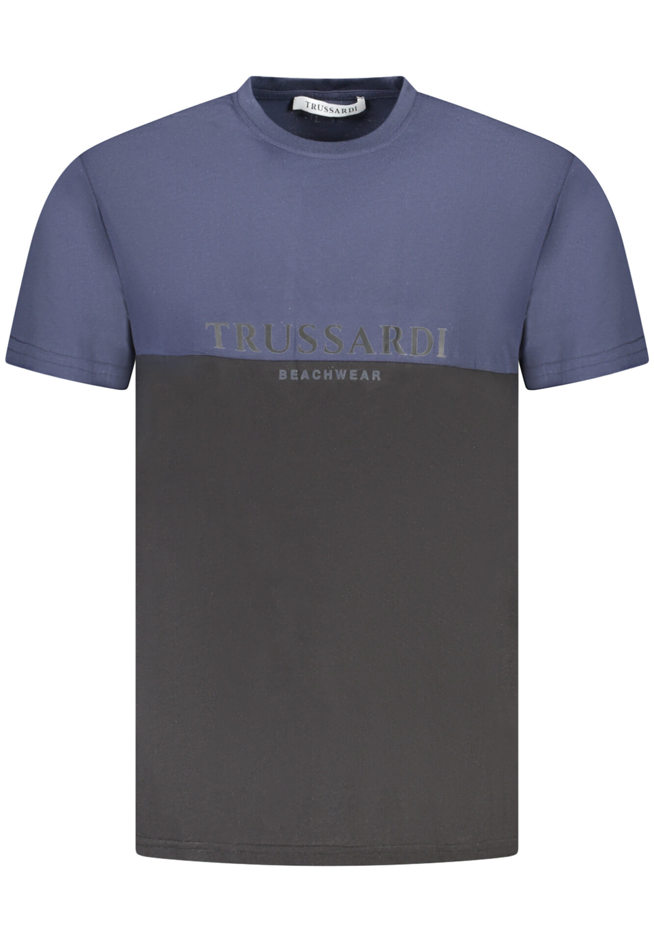 TRUSSARDI MEN'S SHORT SLEEVE T-SHIRT BLUE