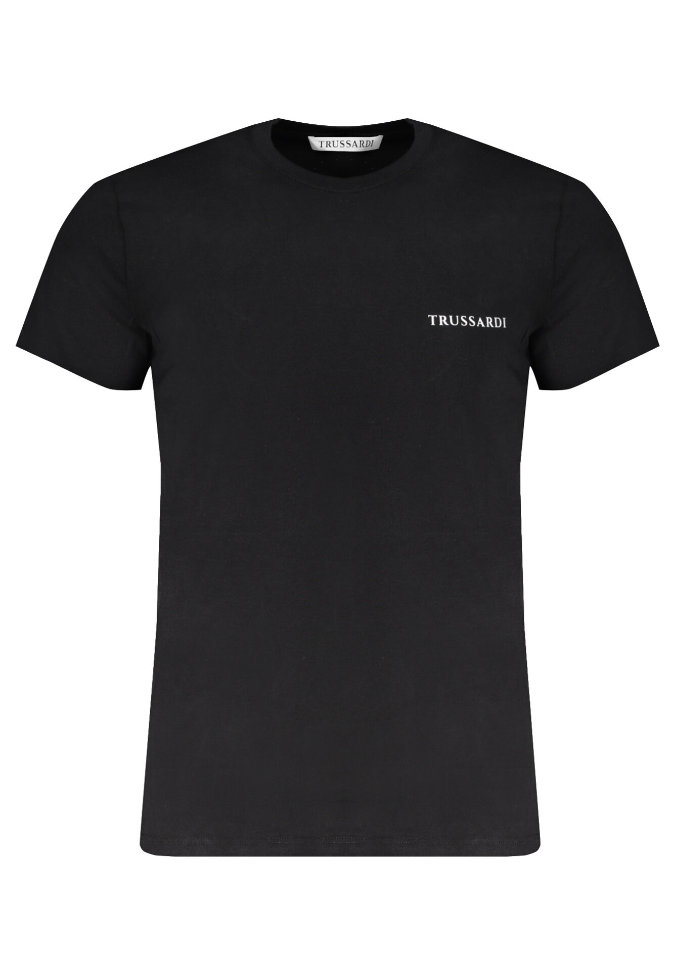 TRUSSARDI MEN'S SHORT SLEEVE T-SHIRT BLACK