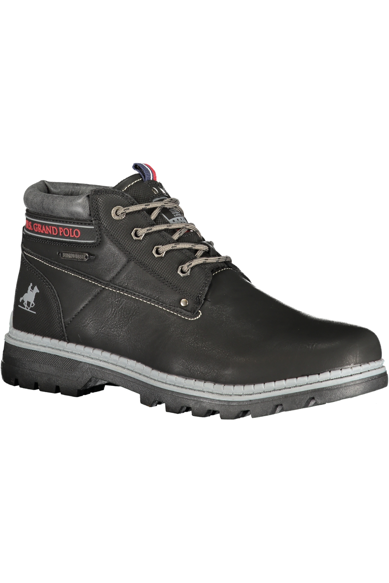 US GRAND FOOTWEAR MEN'S BLACK BOOT US GRAND FOOTWEAR MEN'S BLACK BOOT - Image 2