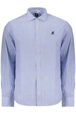 US GRAND MEN'S LONG-SLEEVED SHIRT, BLUE