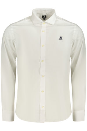 US GRAND MEN'S LONG-SLEEVED WHITE SHIRT