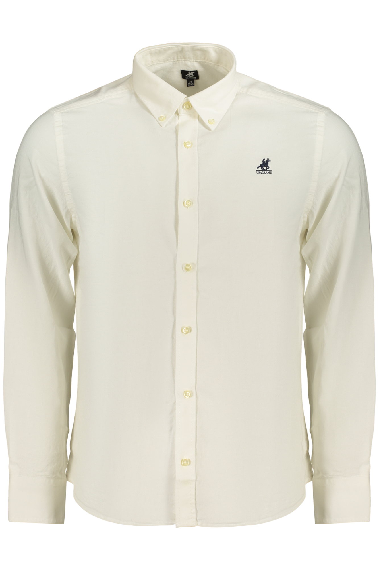 US GRAND MEN'S LONG-SLEEVED WHITE SHIRT US GRAND MEN'S LONG-SLEEVED WHITE SHIRT