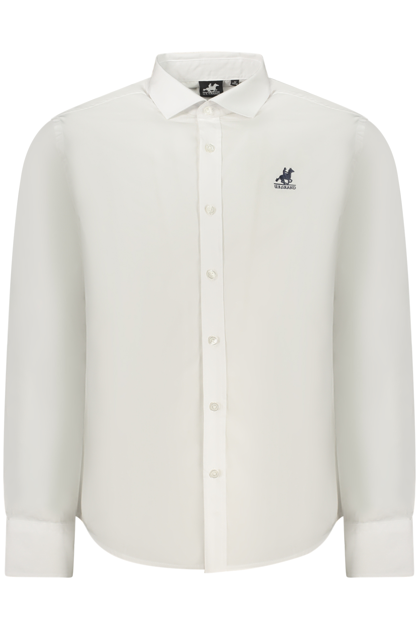 US GRAND MEN'S LONG-SLEEVED WHITE SHIRT US GRAND MEN'S LONG-SLEEVED WHITE SHIRT