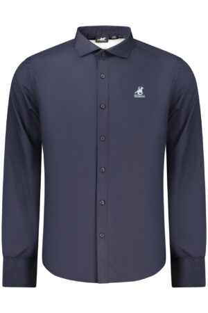 US GRAND MEN'S BLUE LONG-SLEEVED SHIRT