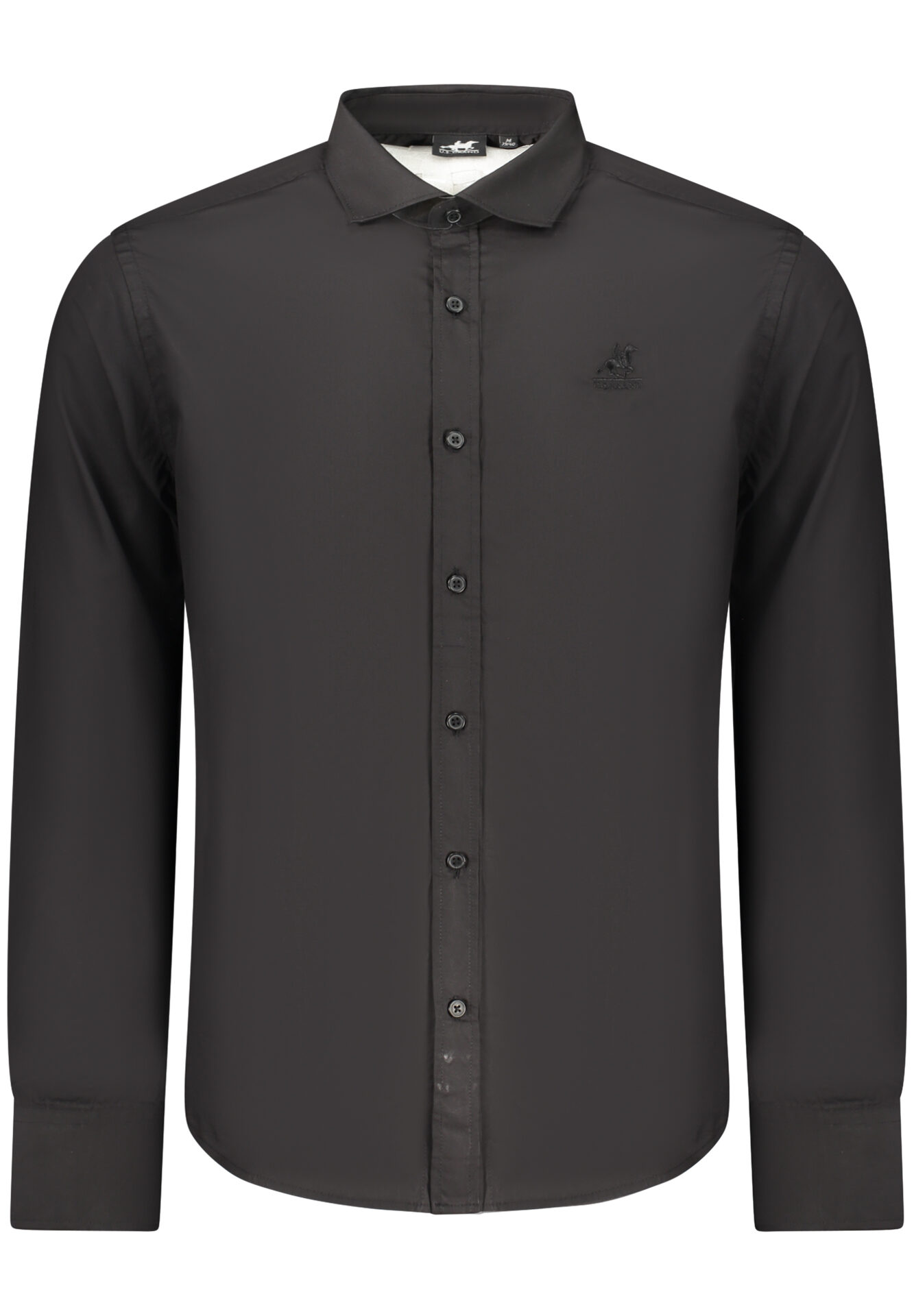 US GRAND MEN'S BLACK LONG-SLEEVED SHIRT