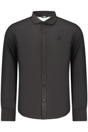 US GRAND MEN'S BLACK LONG-SLEEVED SHIRT