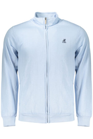 US GRAND MEN'S BLUE ZIP-UP SWEATSHIRT