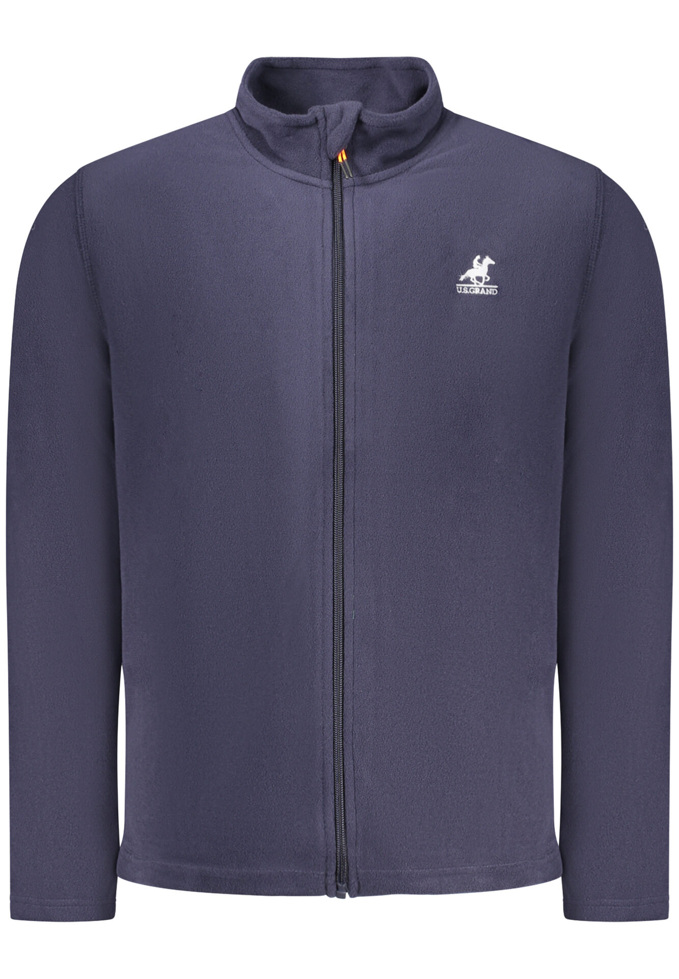 US GRAND MEN'S BLUE ZIP-UP SWEATSHIRT