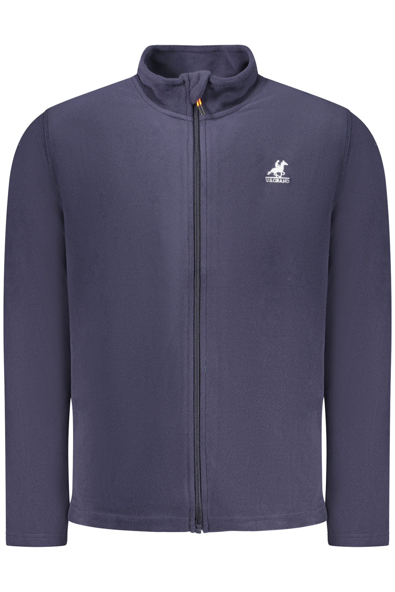 US GRAND MEN'S BLUE ZIP-UP SWEATSHIRT US GRAND MEN'S BLUE ZIP-UP SWEATSHIRT