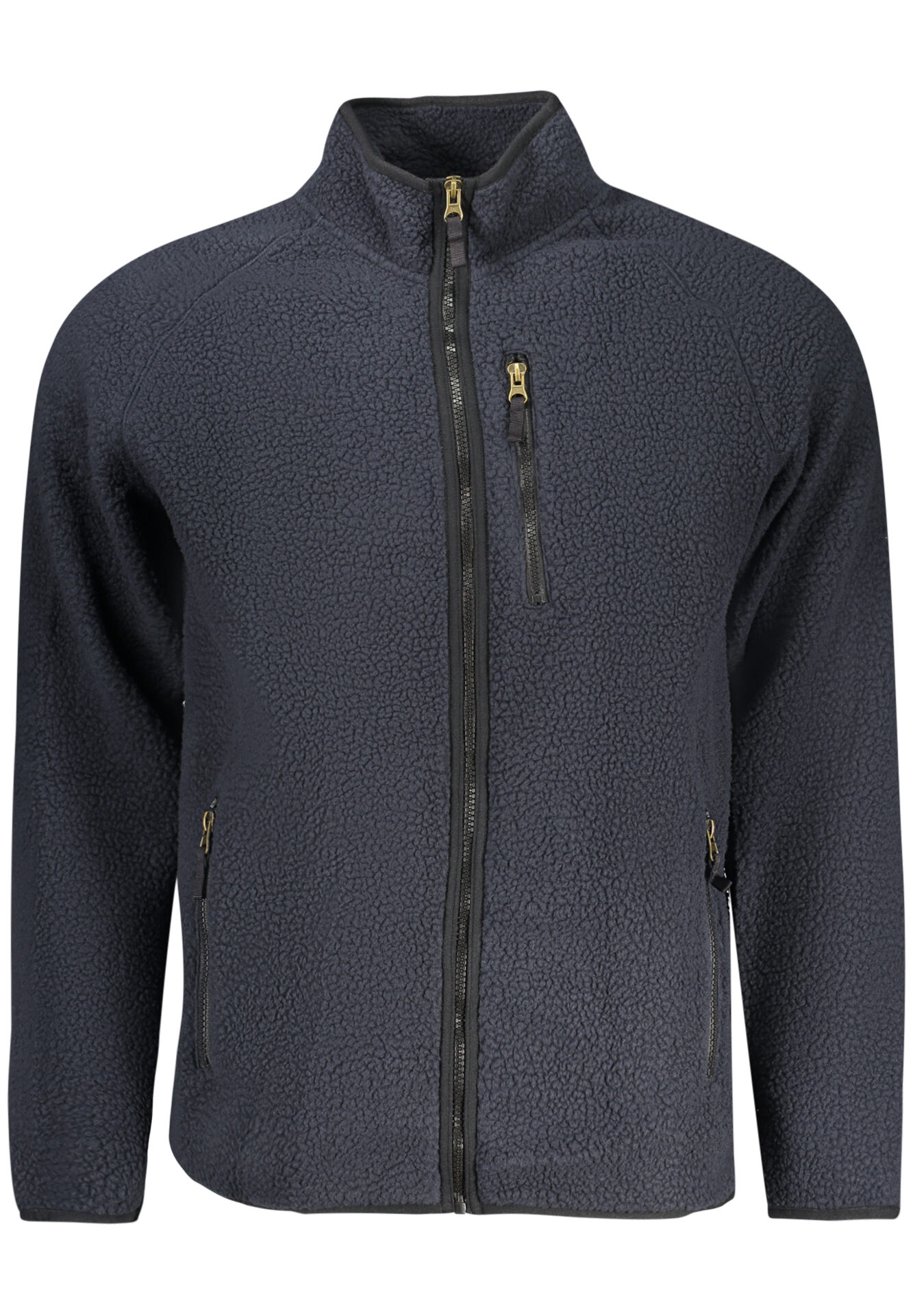 US GRAND MEN'S BLUE ZIP-UP SWEATSHIRT