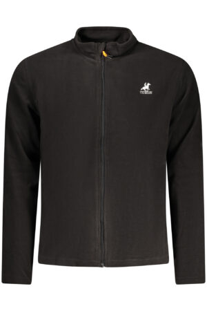 US GRAND MEN'S BLACK ZIP-UP SWEATSHIRT