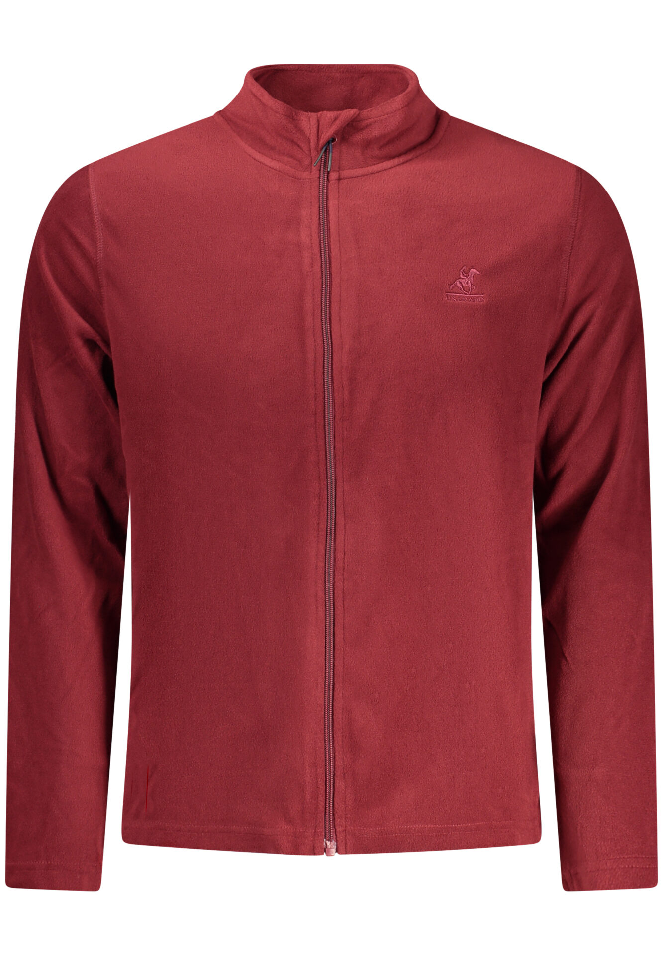 US GRAND RED MEN'S ZIP-UP SWEATSHIRT