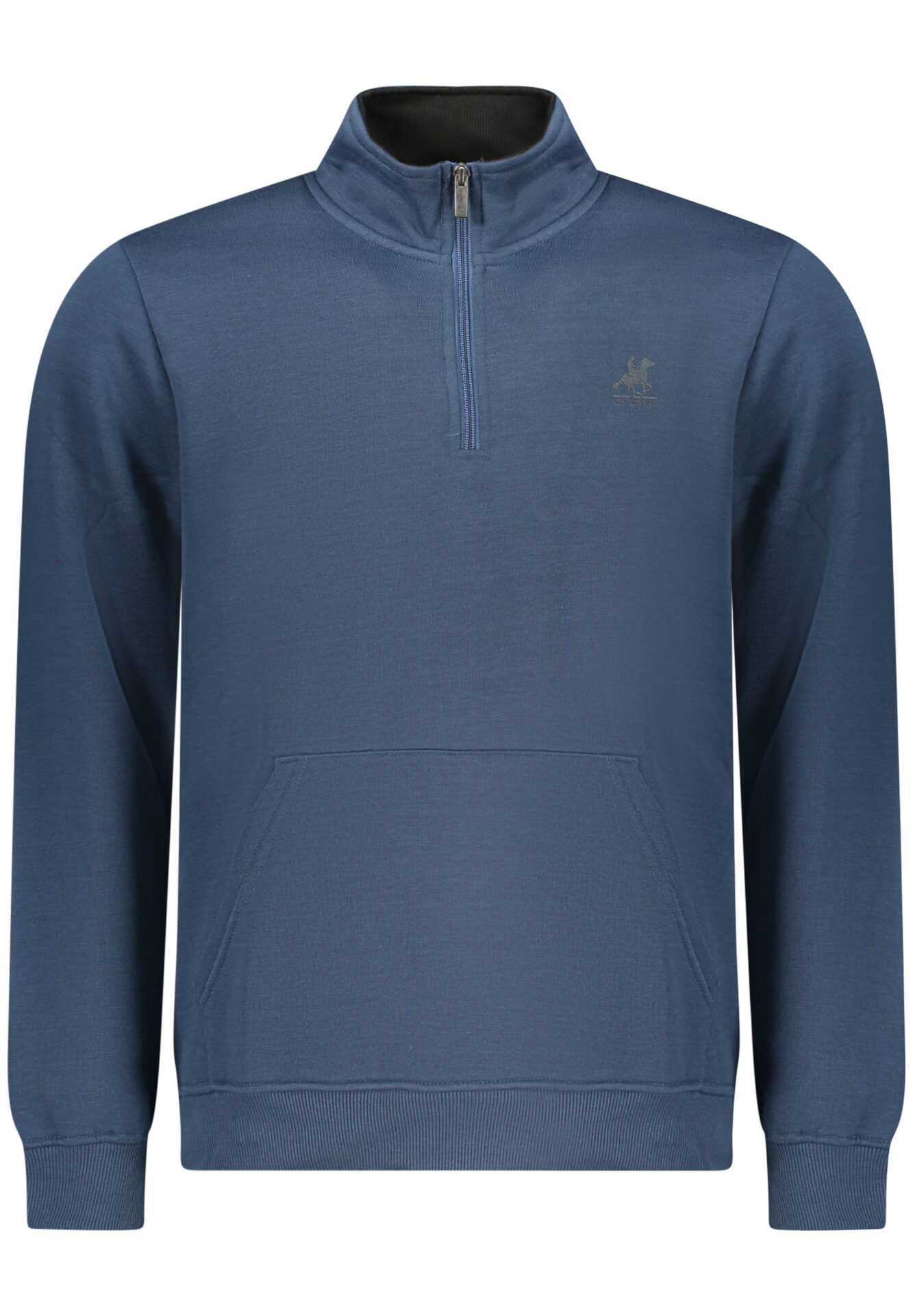 US GRAND MEN'S BLUE ZIP-UP SWEATSHIRT