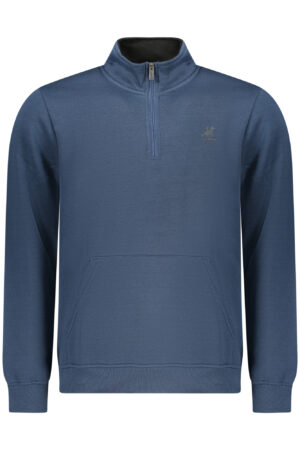 US GRAND MEN'S BLUE ZIP-UP SWEATSHIRT