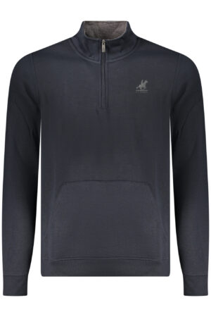 US GRAND MEN'S BLUE ZIP-UP SWEATSHIRT