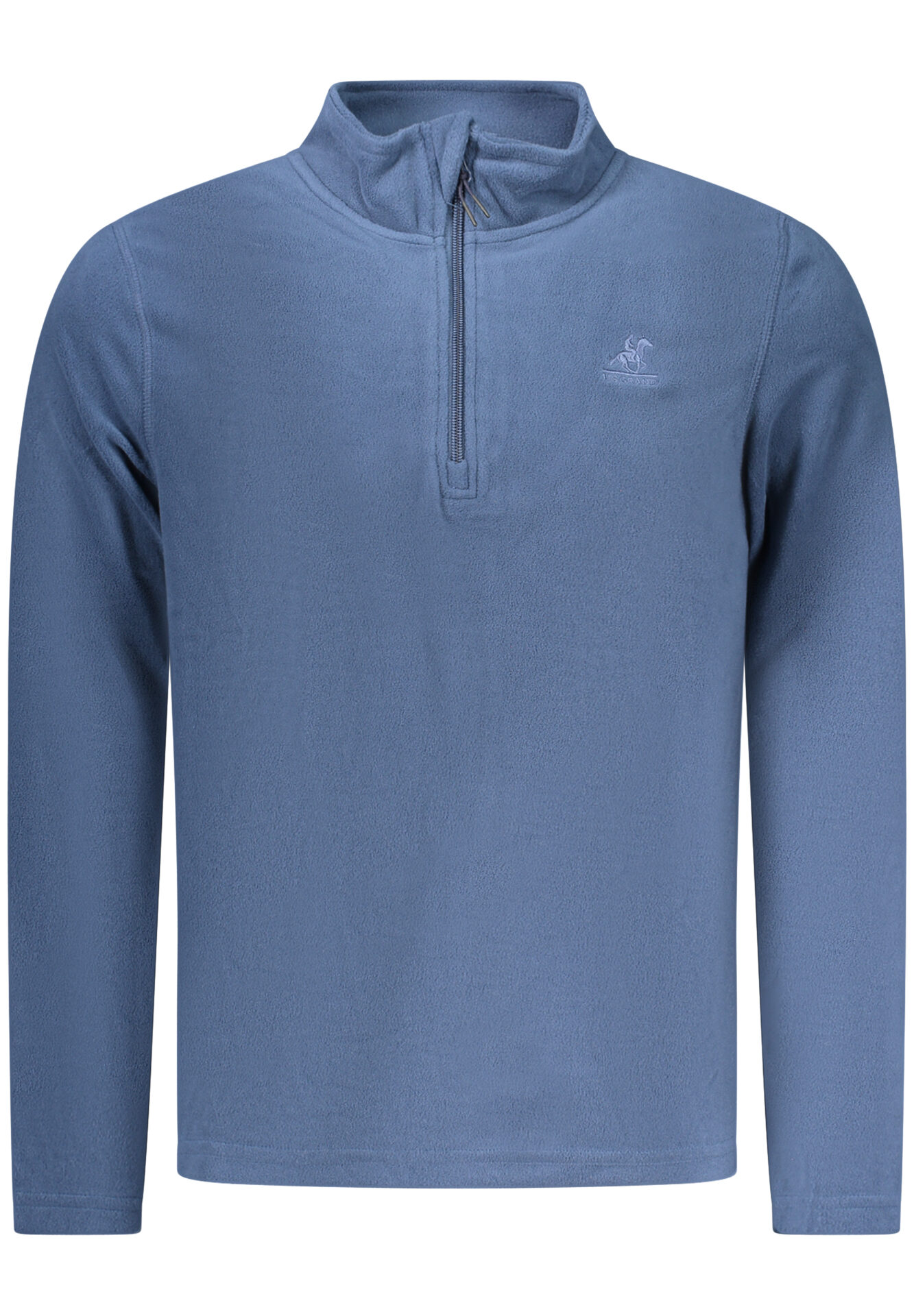 US GRAND MEN'S BLUE ZIP-UP SWEATSHIRT