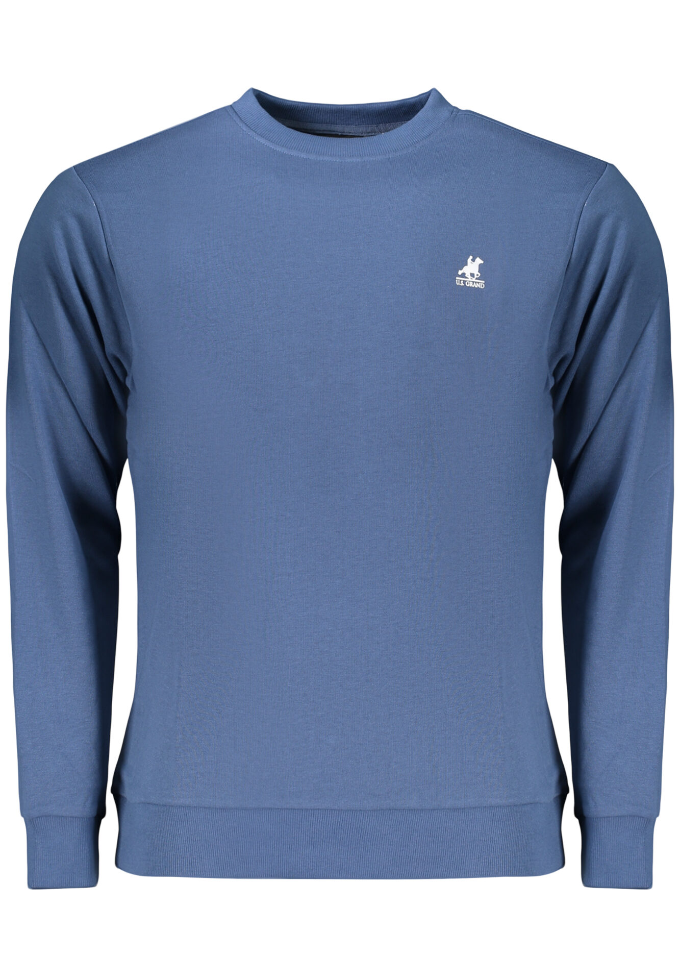 US GRAND MEN'S BLUE ZIP-UP SWEATSHIRT