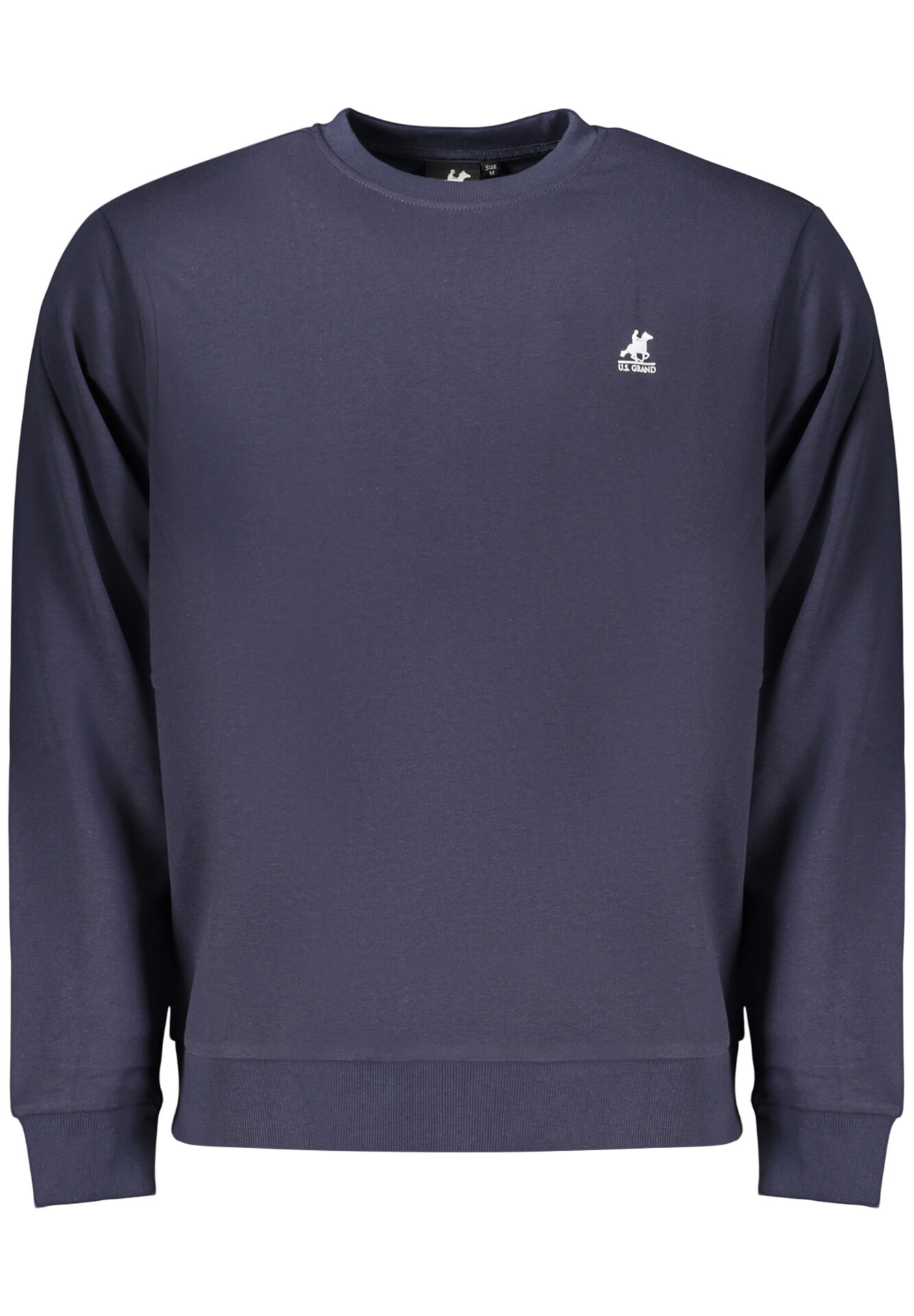 US GRAND MEN'S BLUE ZIP-UP SWEATSHIRT