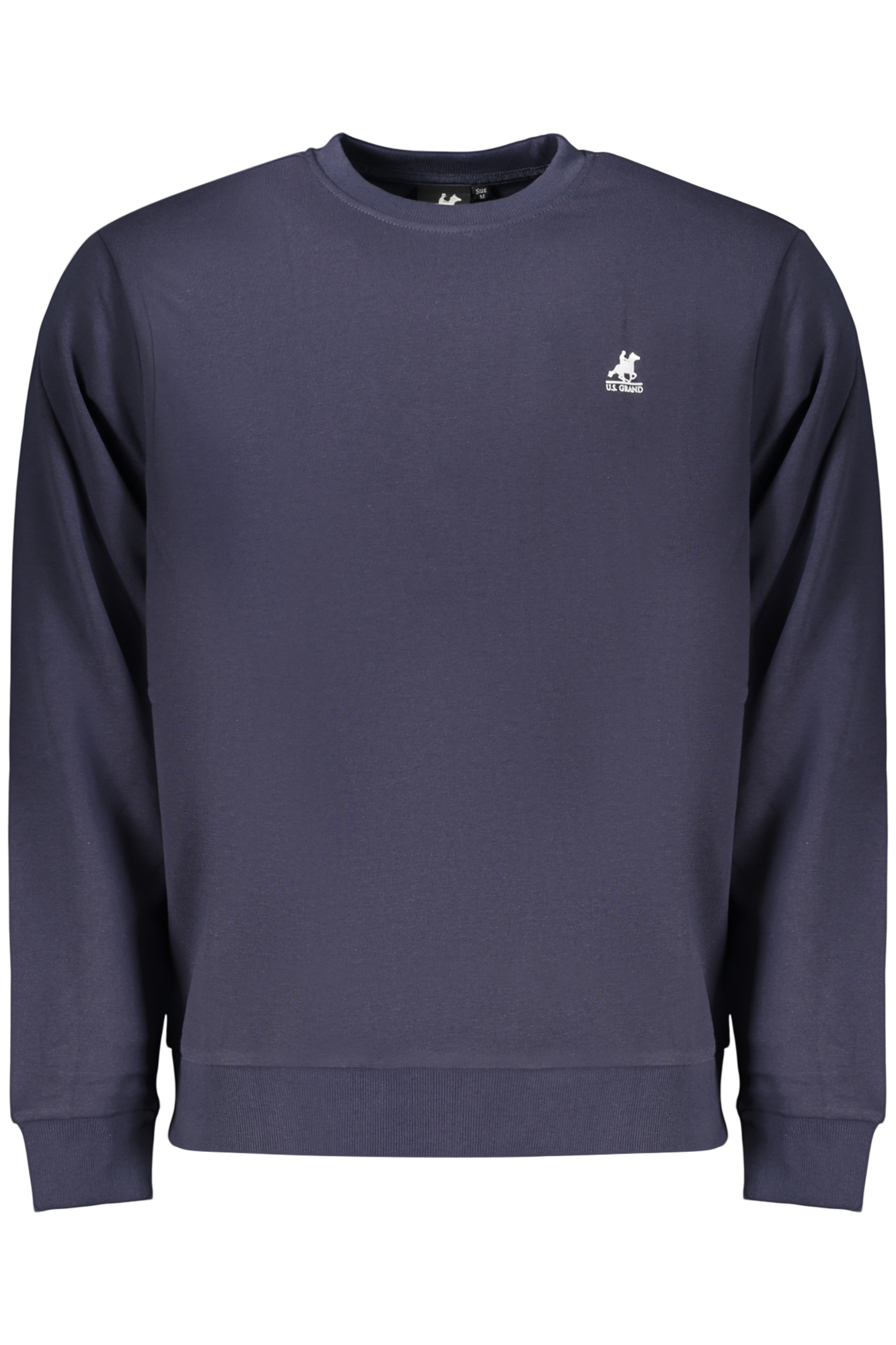 US GRAND MEN'S BLUE ZIP-UP SWEATSHIRT US GRAND MEN'S BLUE ZIP-UP SWEATSHIRT