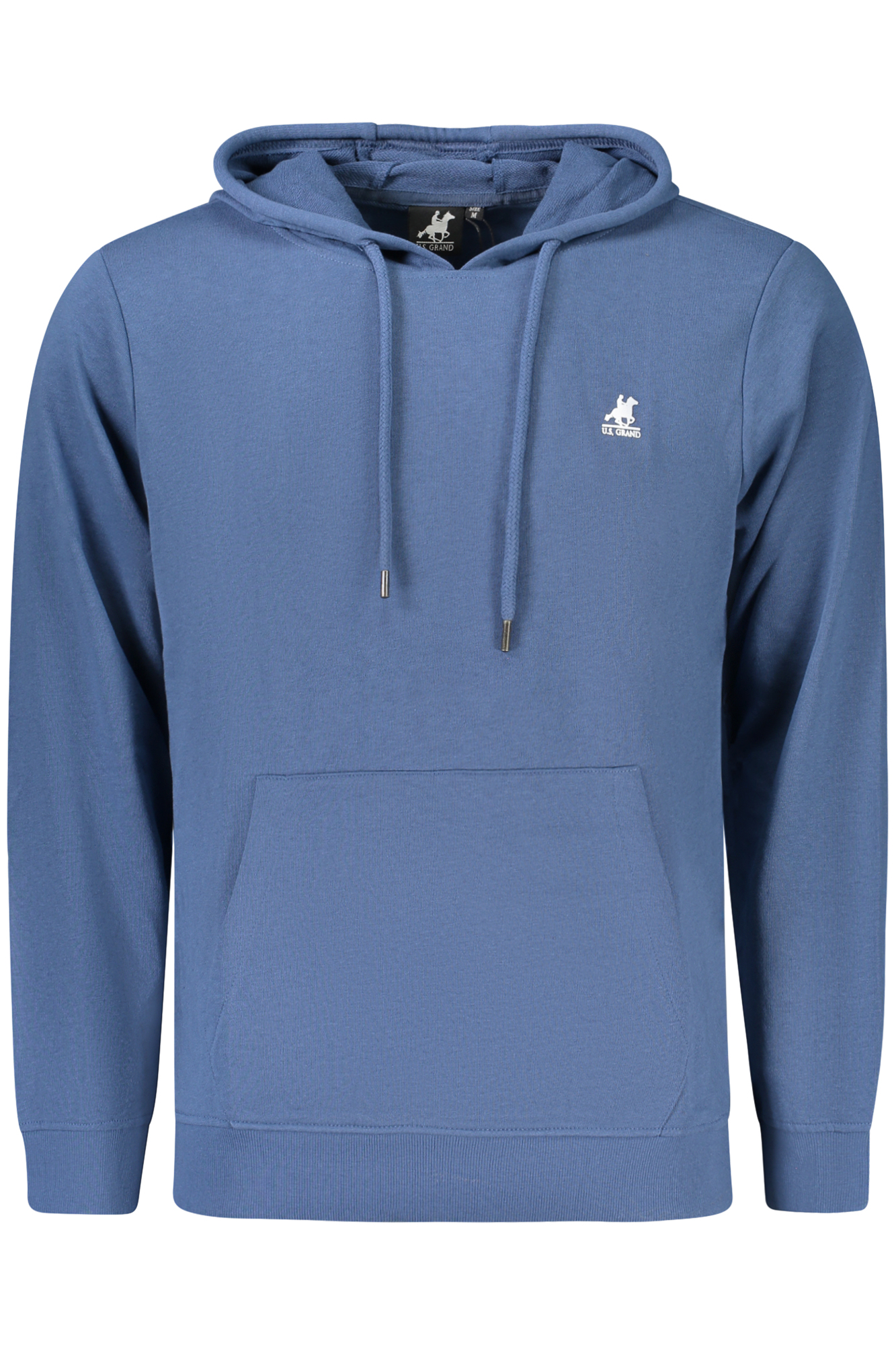 US GRAND MEN'S BLUE ZIP-UP SWEATSHIRT US GRAND MEN'S BLUE ZIP-UP SWEATSHIRT