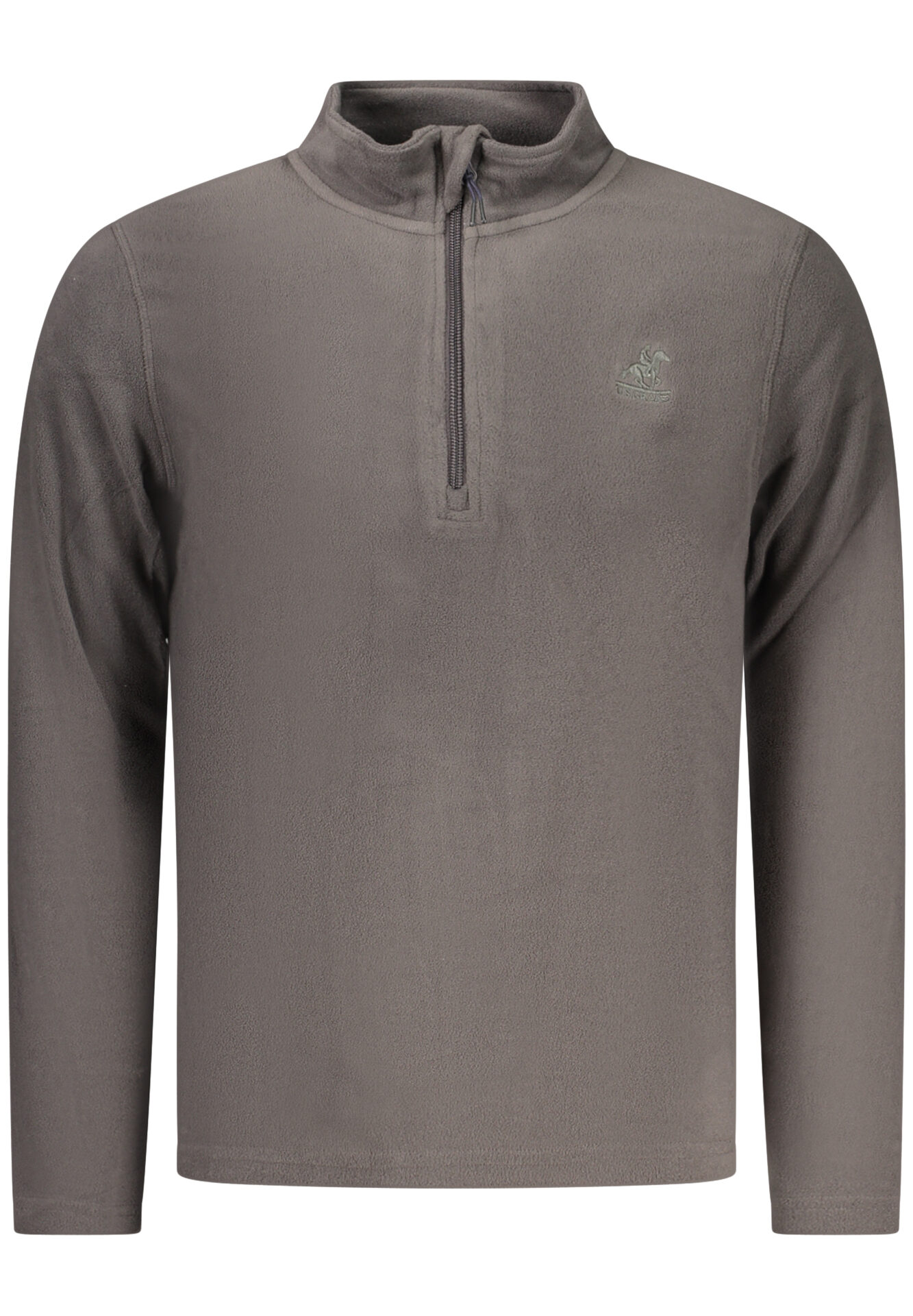 US GRAND MEN'S GRAY ZIP-UP SWEATSHIRT