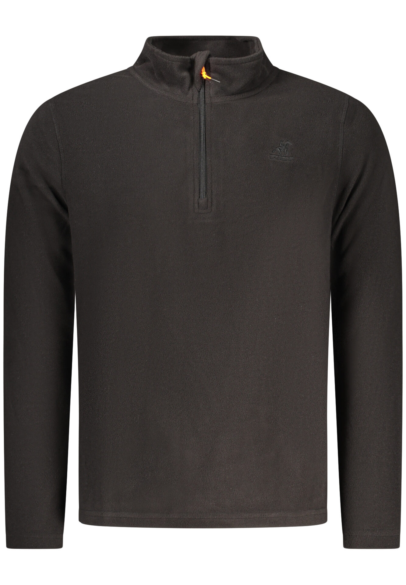 US GRAND MEN'S BLACK ZIP-UP SWEATSHIRT