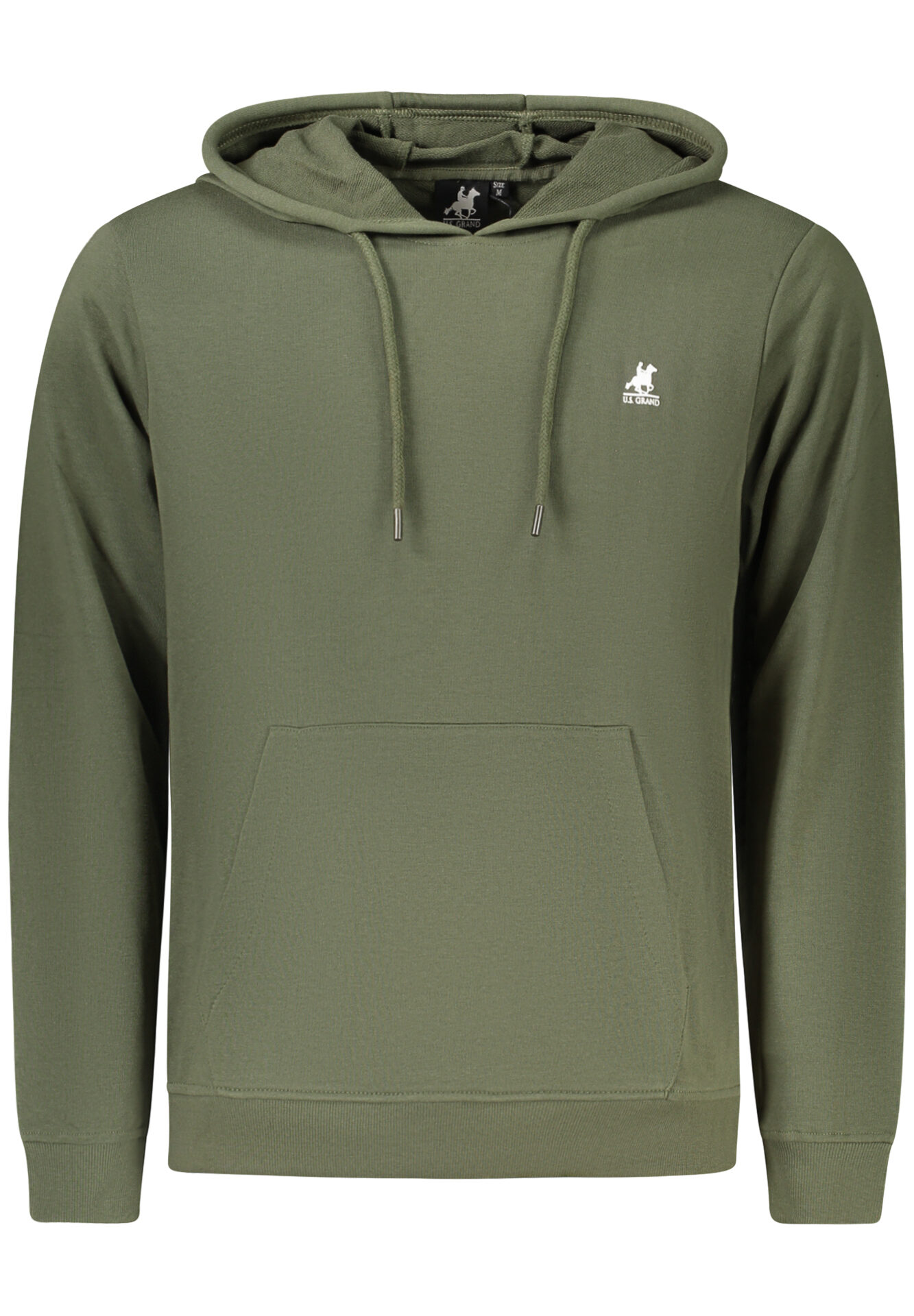 US GRAND MEN'S ZIP-UP SWEATSHIRT GREEN