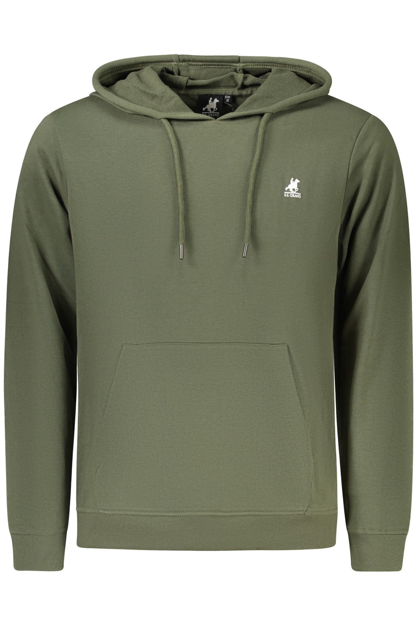 US GRAND MEN'S ZIP-UP SWEATSHIRT GREEN US GRAND MEN'S ZIP-UP SWEATSHIRT GREEN