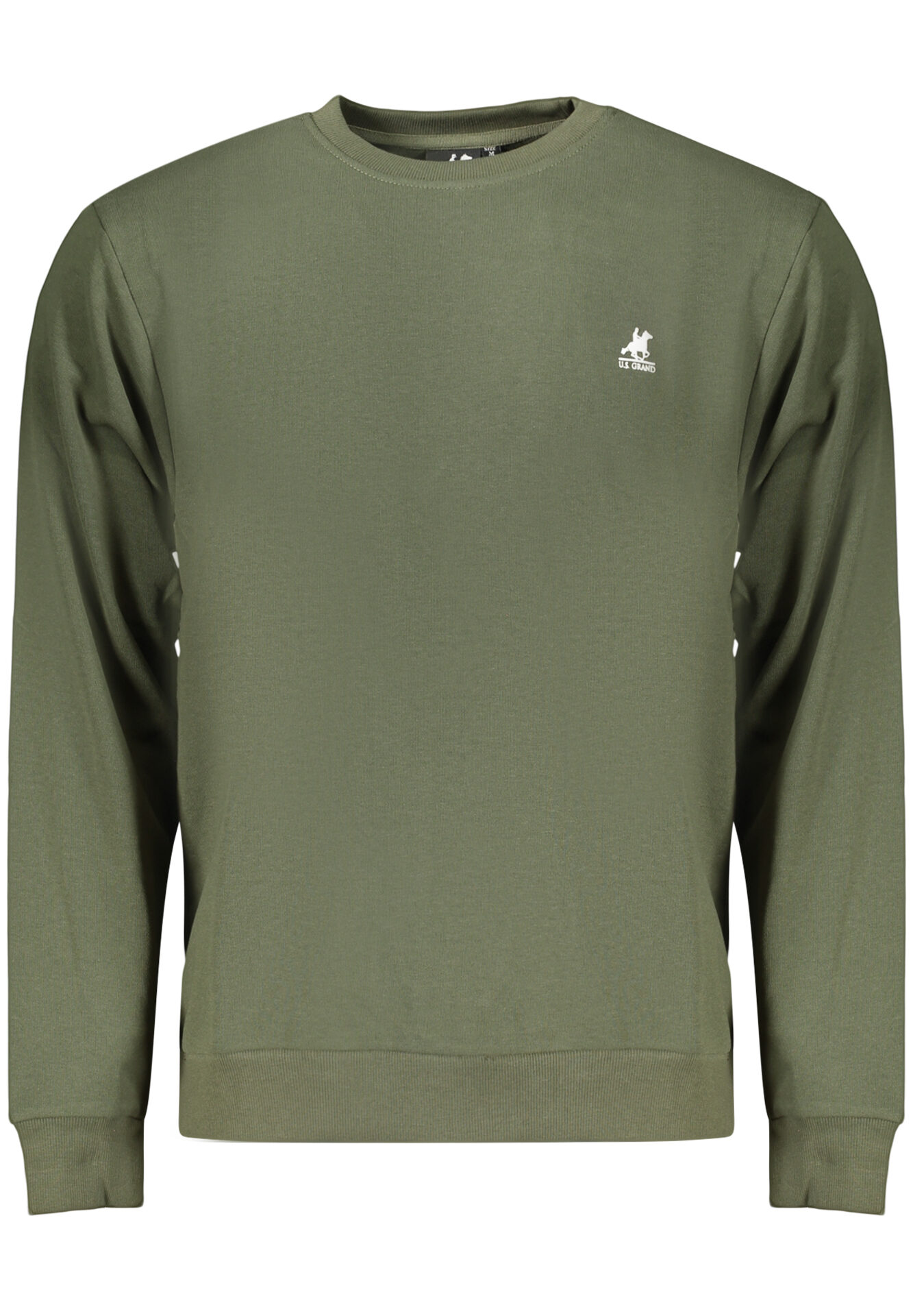 US GRAND MEN'S ZIP-UP SWEATSHIRT GREEN