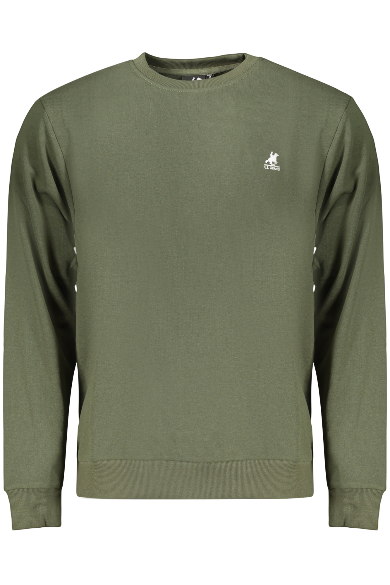US GRAND MEN'S ZIP-UP SWEATSHIRT GREEN US GRAND MEN'S ZIP-UP SWEATSHIRT GREEN