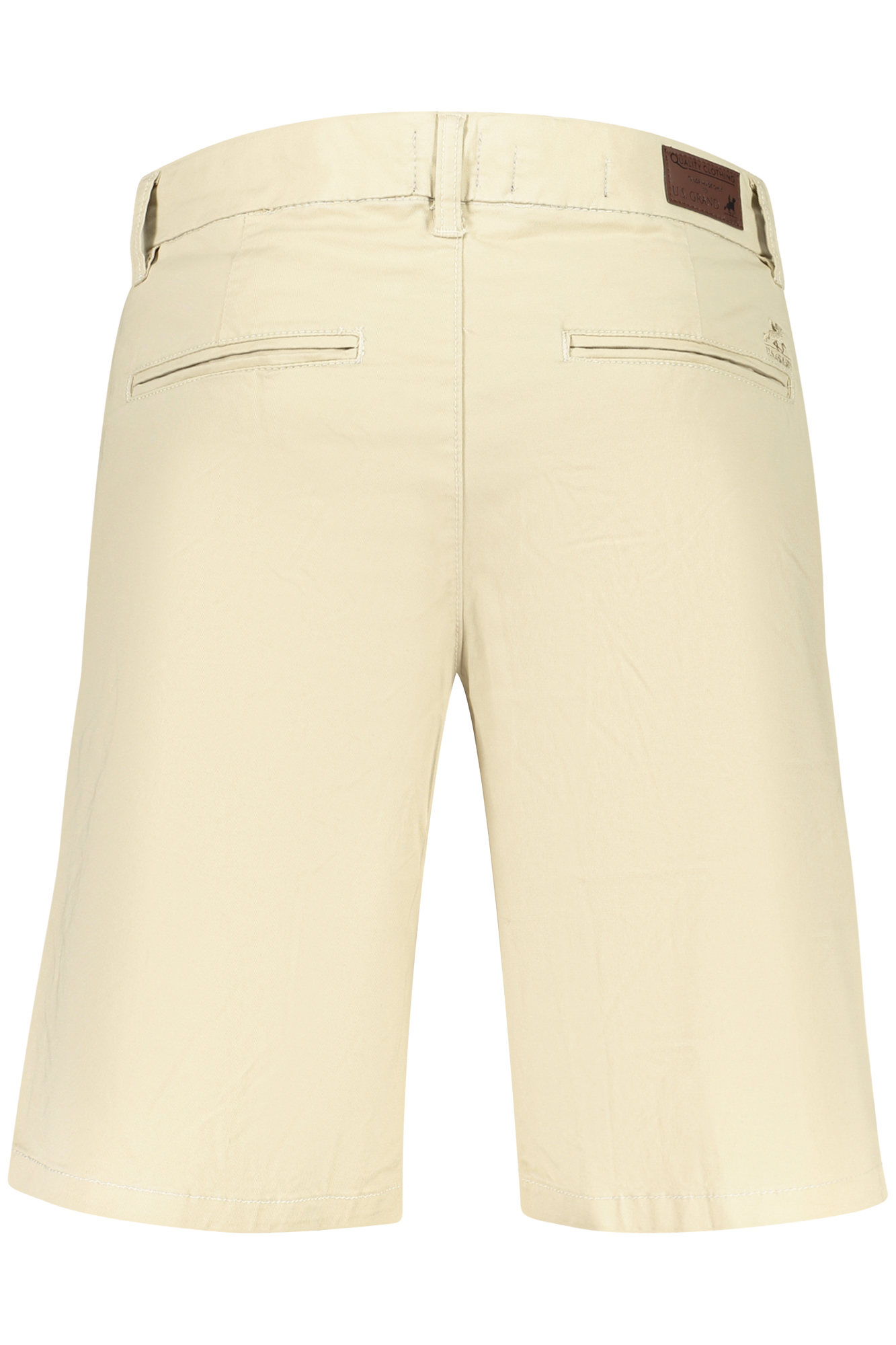 US GRAND MEN'S BEIGE SHORT PANTS US GRAND MEN'S BEIGE SHORT PANTS - Image 2
