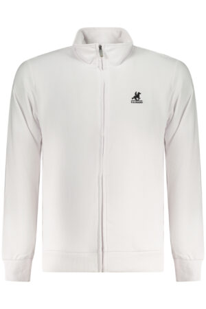 US GRAND MEN'S WHITE ZIP-UP SWEATSHIRT