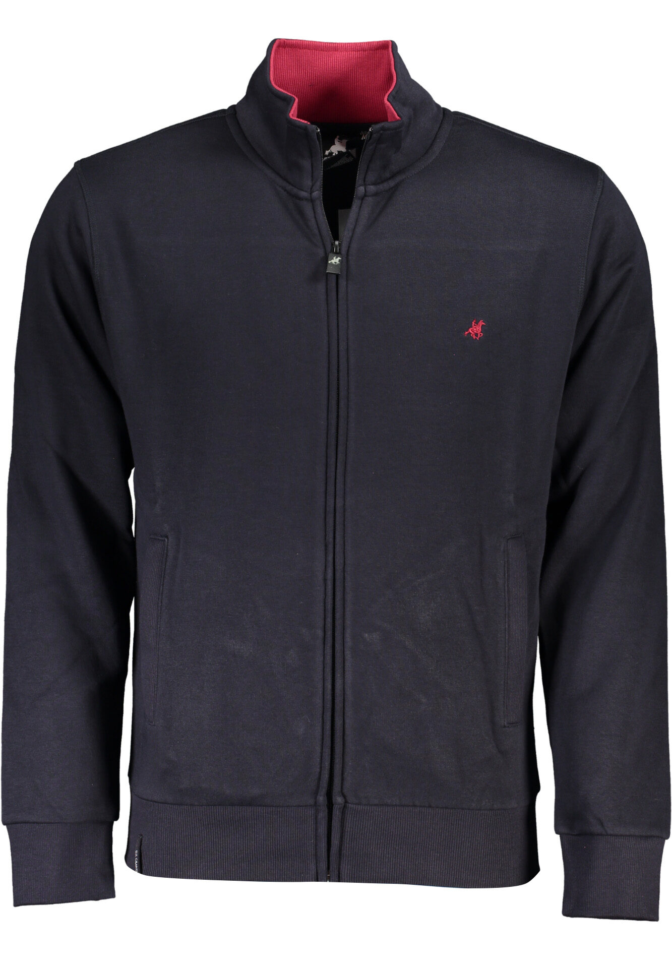 US GRAND MEN'S BLUE ZIP-UP SWEATSHIRT
