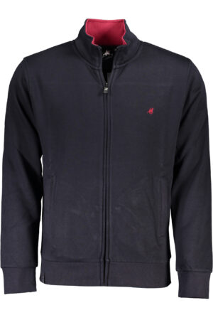 US GRAND MEN'S BLUE ZIP-UP SWEATSHIRT
